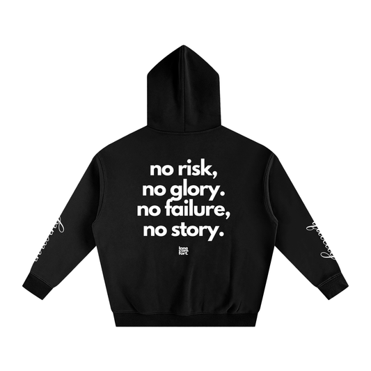 No Risk No Glory Oversized Hoodie