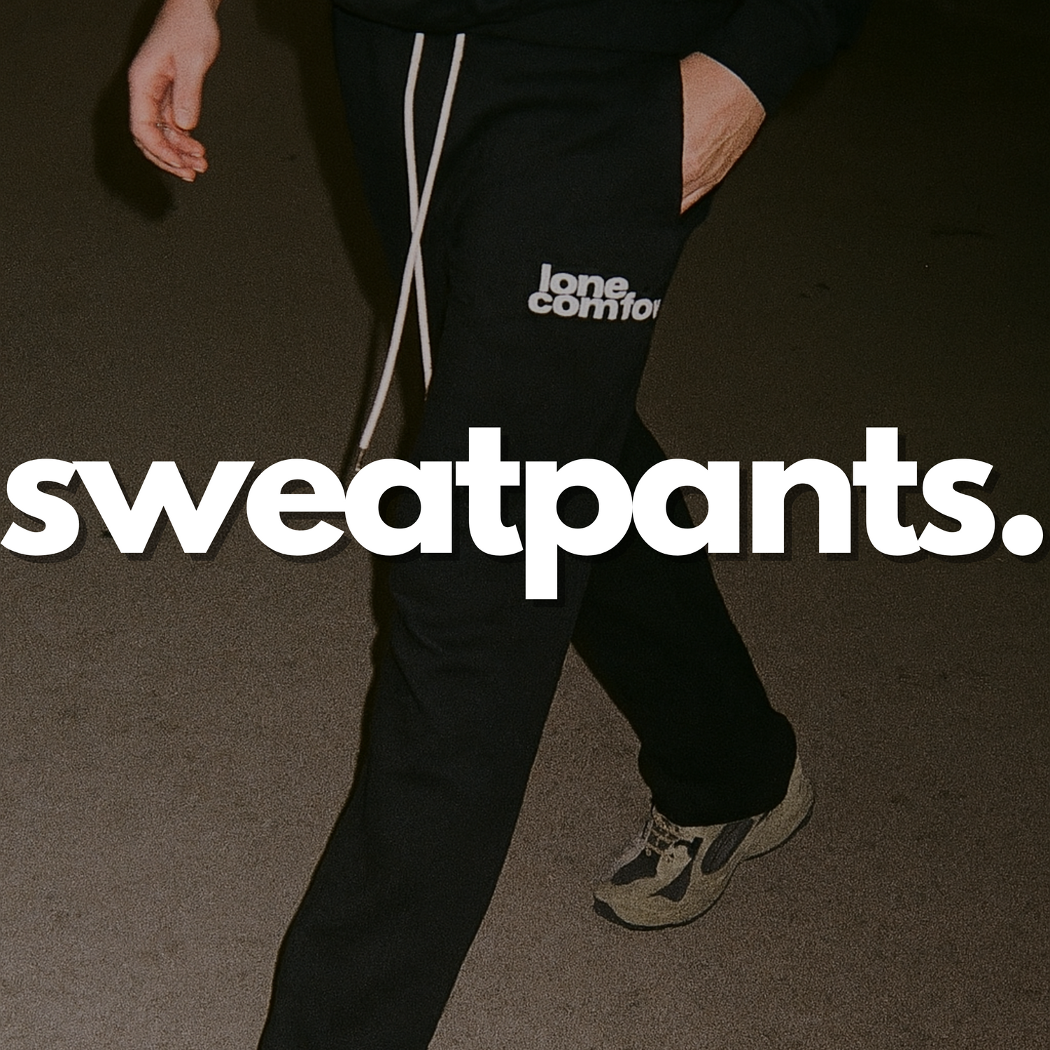 sweatpants.